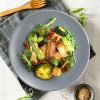 Piatto Equilibrato - Tofu in salsa tamari, con verdure e mandorle tostate - immagine 3