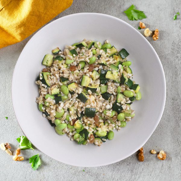 Avena con verdure di stagione