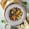 Riso venere con verdure e ceci croccanti - immagine 3
