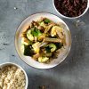 Piatto equilibrato - Insalata di polipo con verdure e olive nere - immagine 2