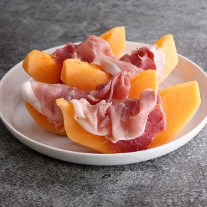 Prosciutto cotto e melone
