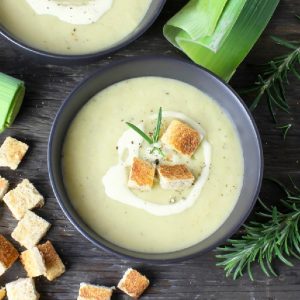 Vellutata con verdure di stagione