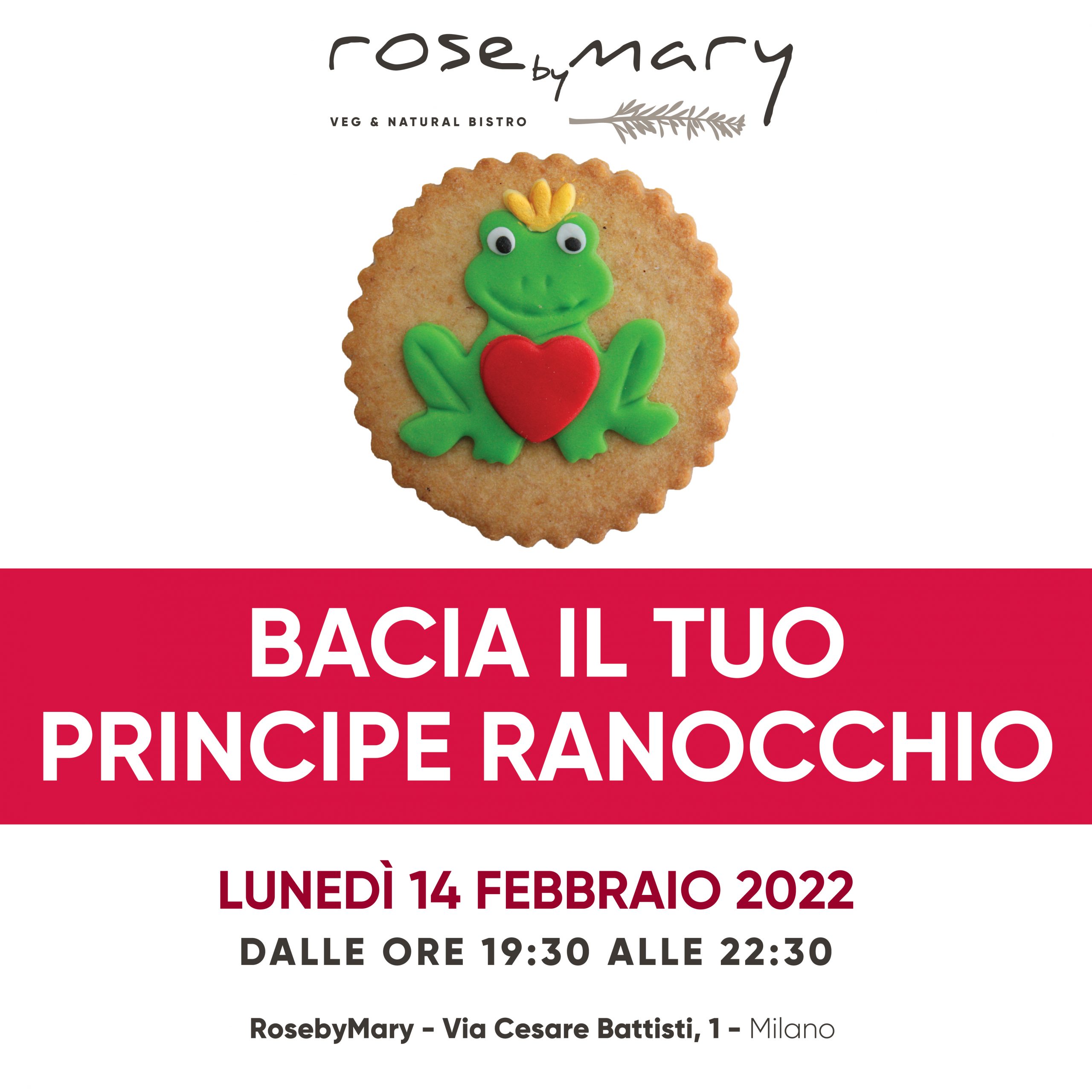 BACIA IL TUO PRINCIPE RANOCCHIO