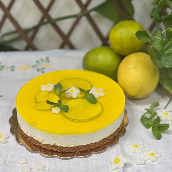 Cheesecake al limoncello vegana